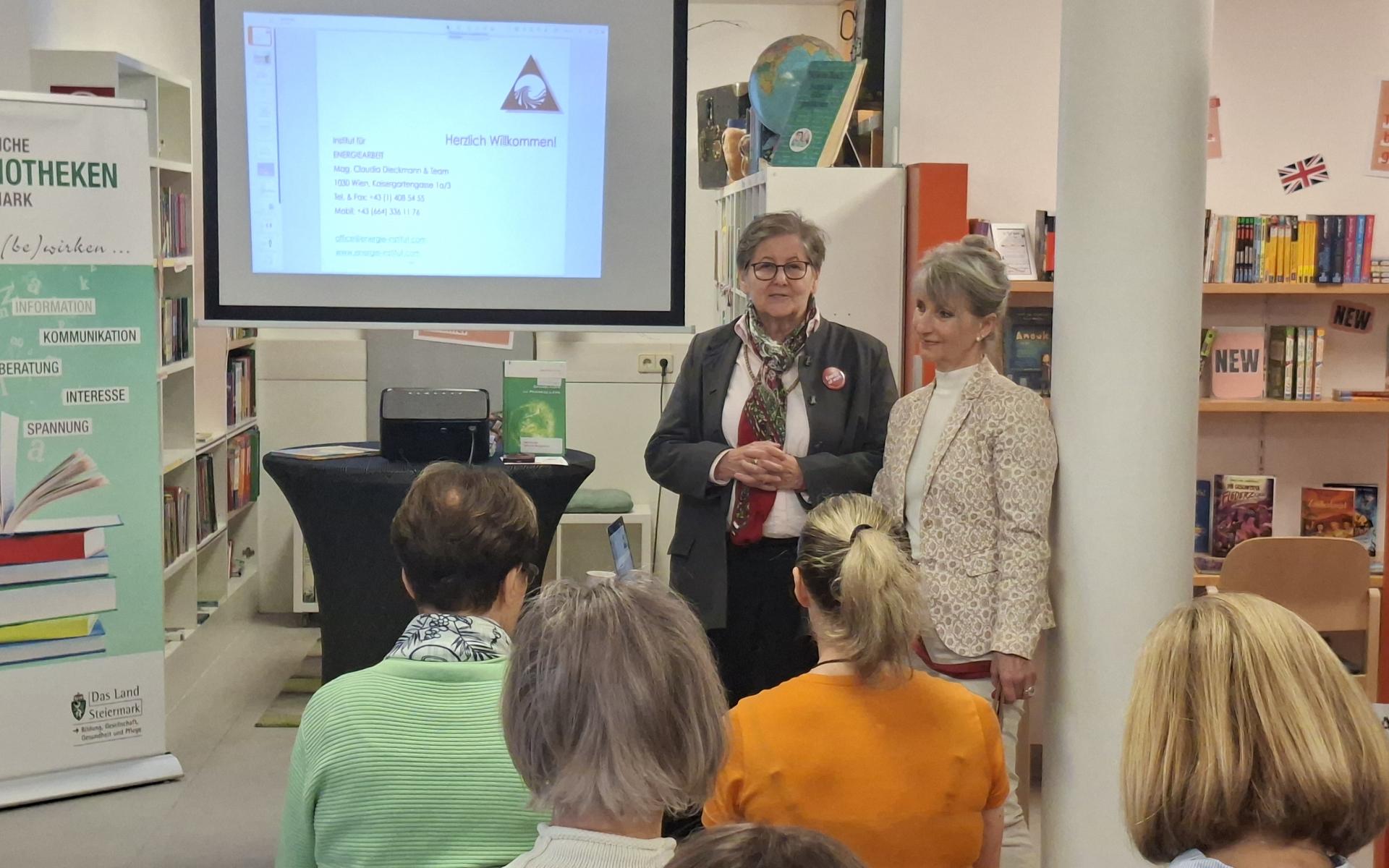 Claudia Dieckmann und Judith Pittner-Hirn